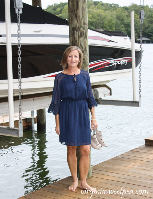 Stitch Fix Review for October 2018 - Skies Are Blue Marigold Embroidered Crochet Trim Dress #stitchfix #stitchfixreview #stitchfixfall #stitchfixdress