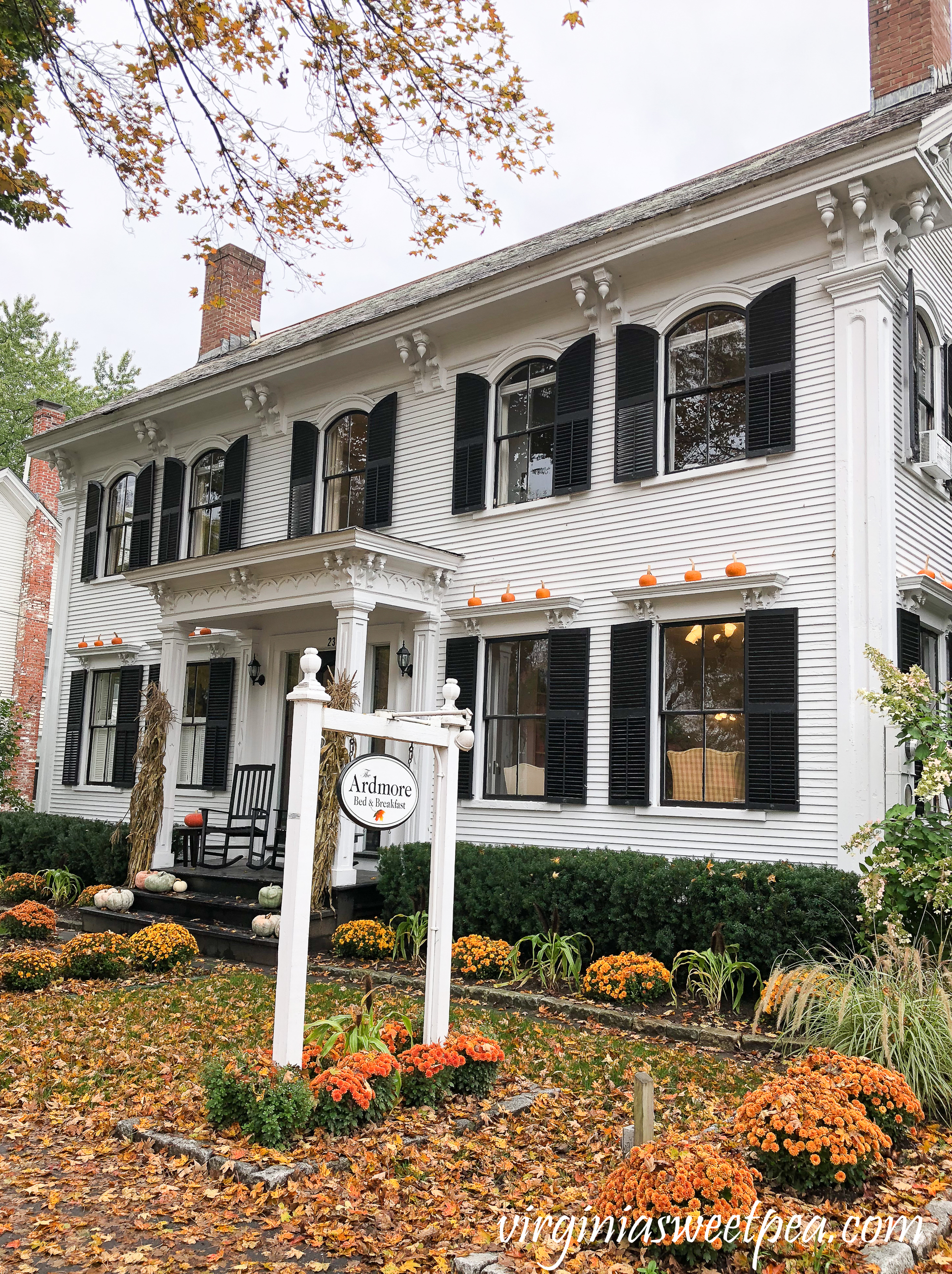 Fall in Woodstock, Vermont #fall #vermont #vermontinfall