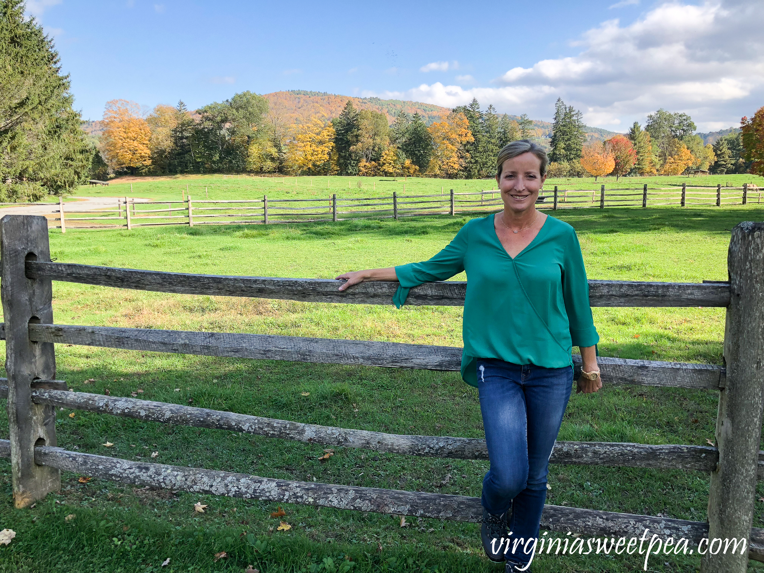 Leaf peeping in Vermont - Billings Farm in Woodstock, Vermont #vermont #fallinvermont 