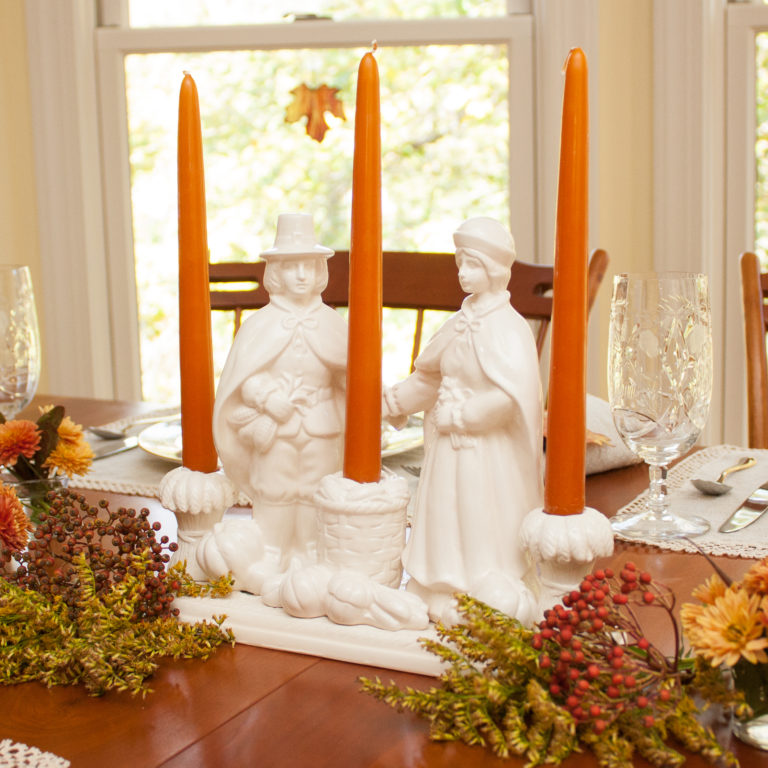 We Gather Together Thanksgiving Tablescape