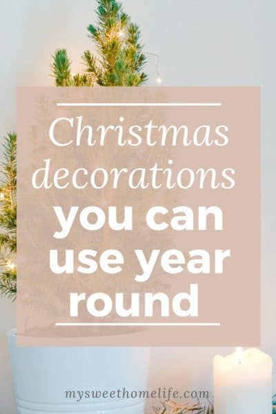 Christmas Decorations You Can Use Year-Round - Best of the Weekend Feature for November 30, 2018