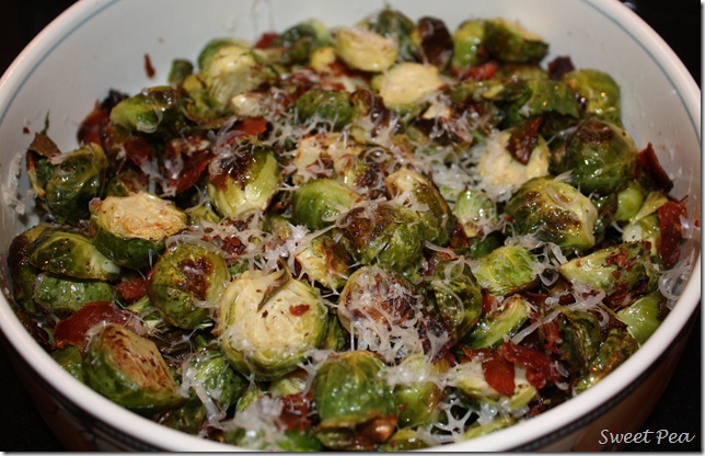 Brussels Sprouts with Pancetta