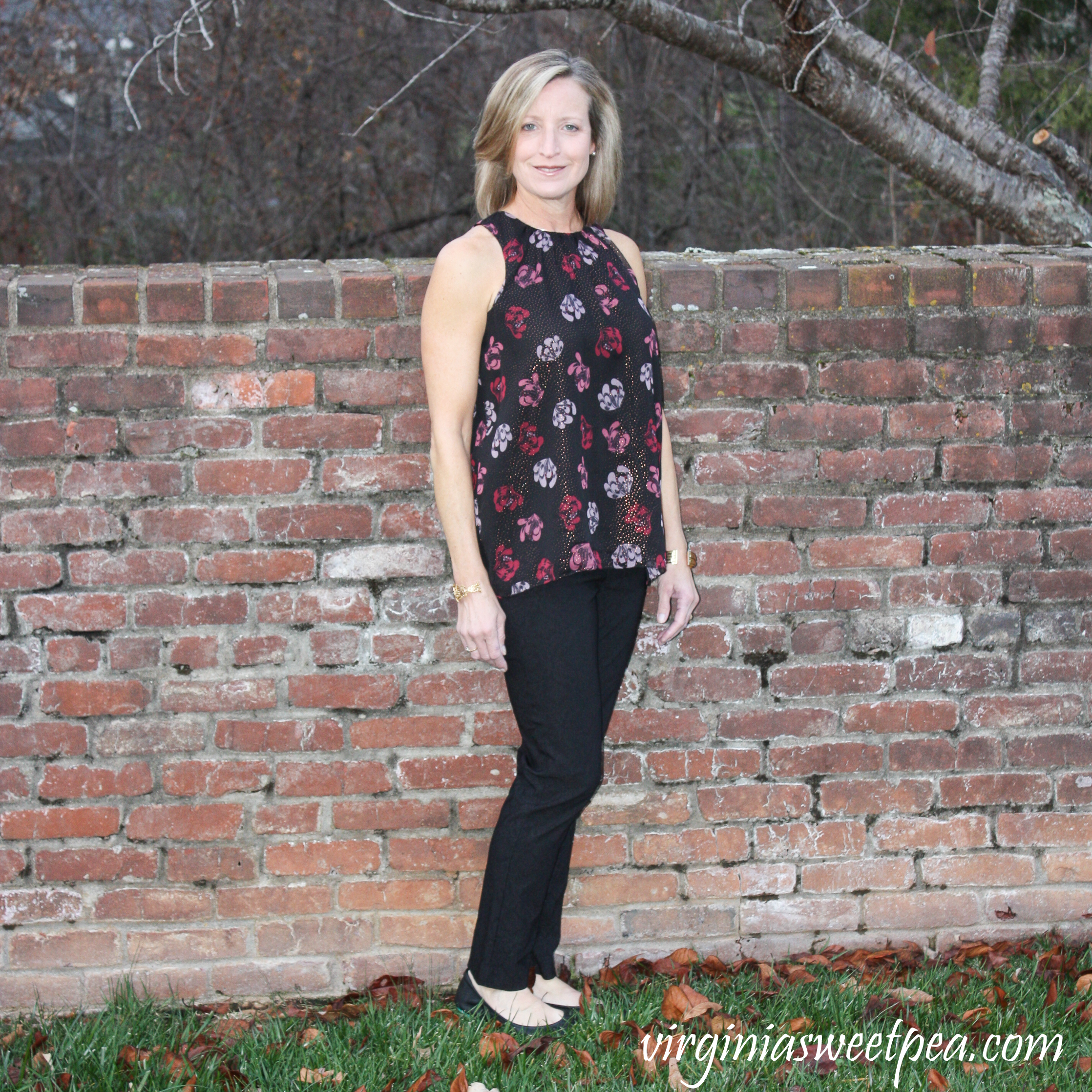 Stitch Fix Review for December 2018 - Vince Camuto Hadara Blouse