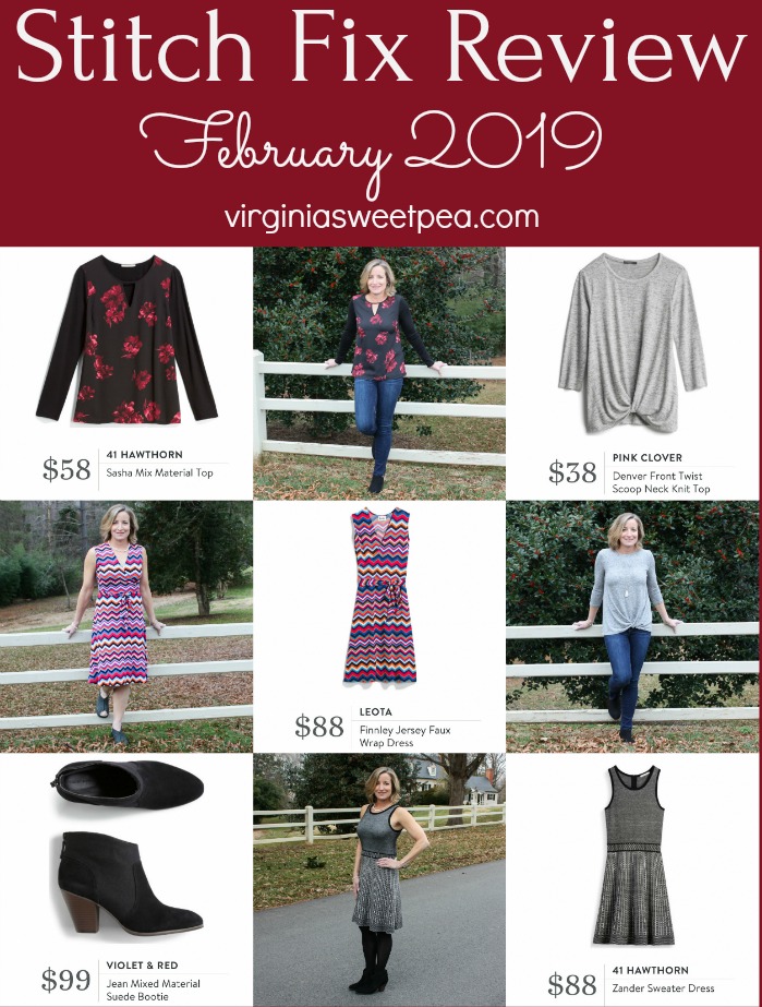 Stitch Fix Review for February 2019 - Get all of the details on the styles picked for me this month. #stitchfix #stitchfixreview #stitchfix2019 #stitchfixwinter