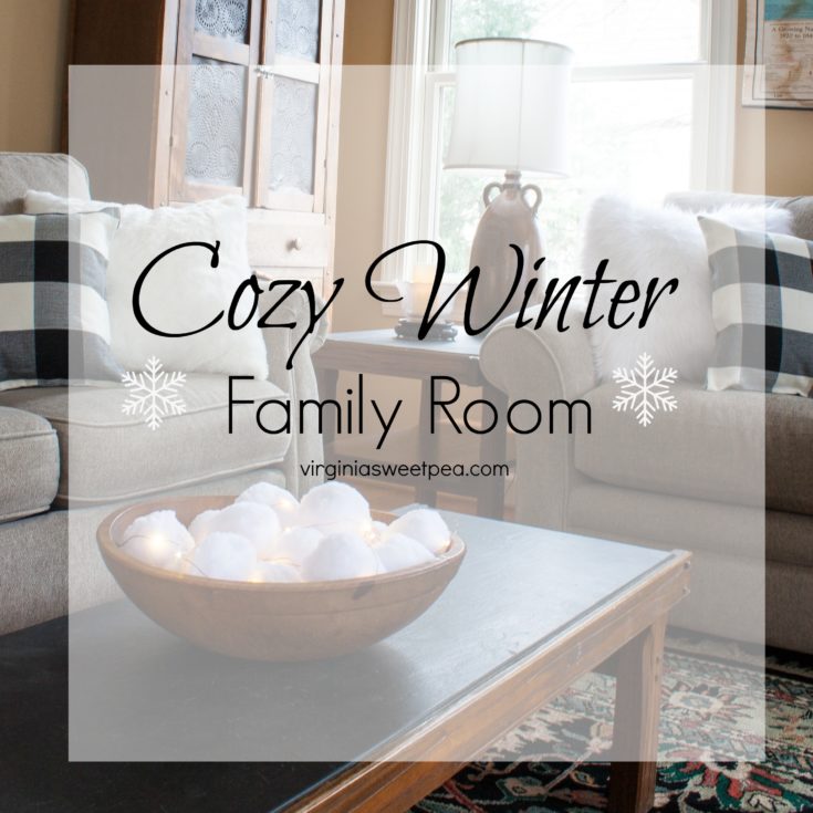 Cozy Winter Family Room - Sweet Pea