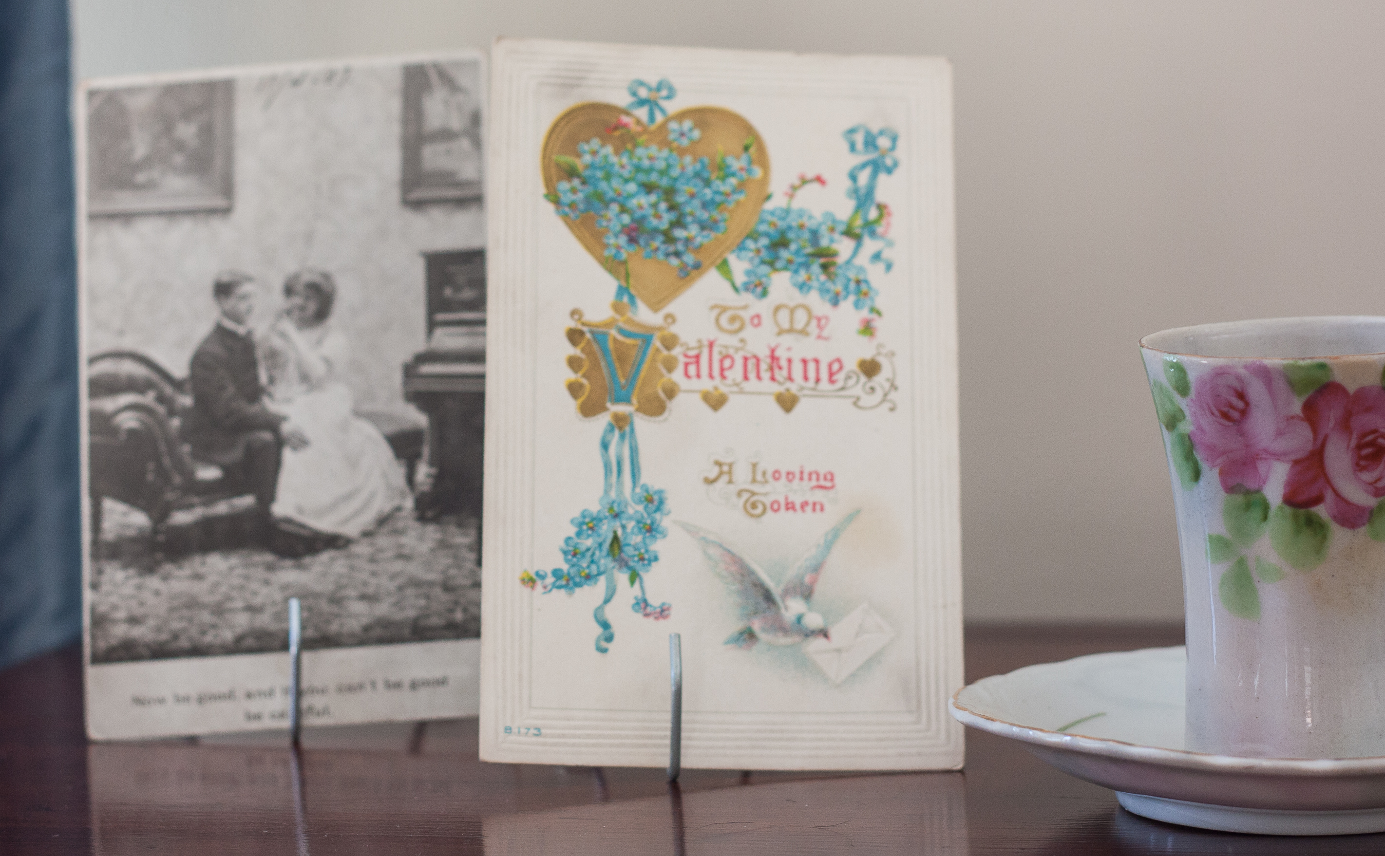 Vintage Valentine's Day Postcards #vintage #vintagepostcards #vintagevalentinesdaypostcards