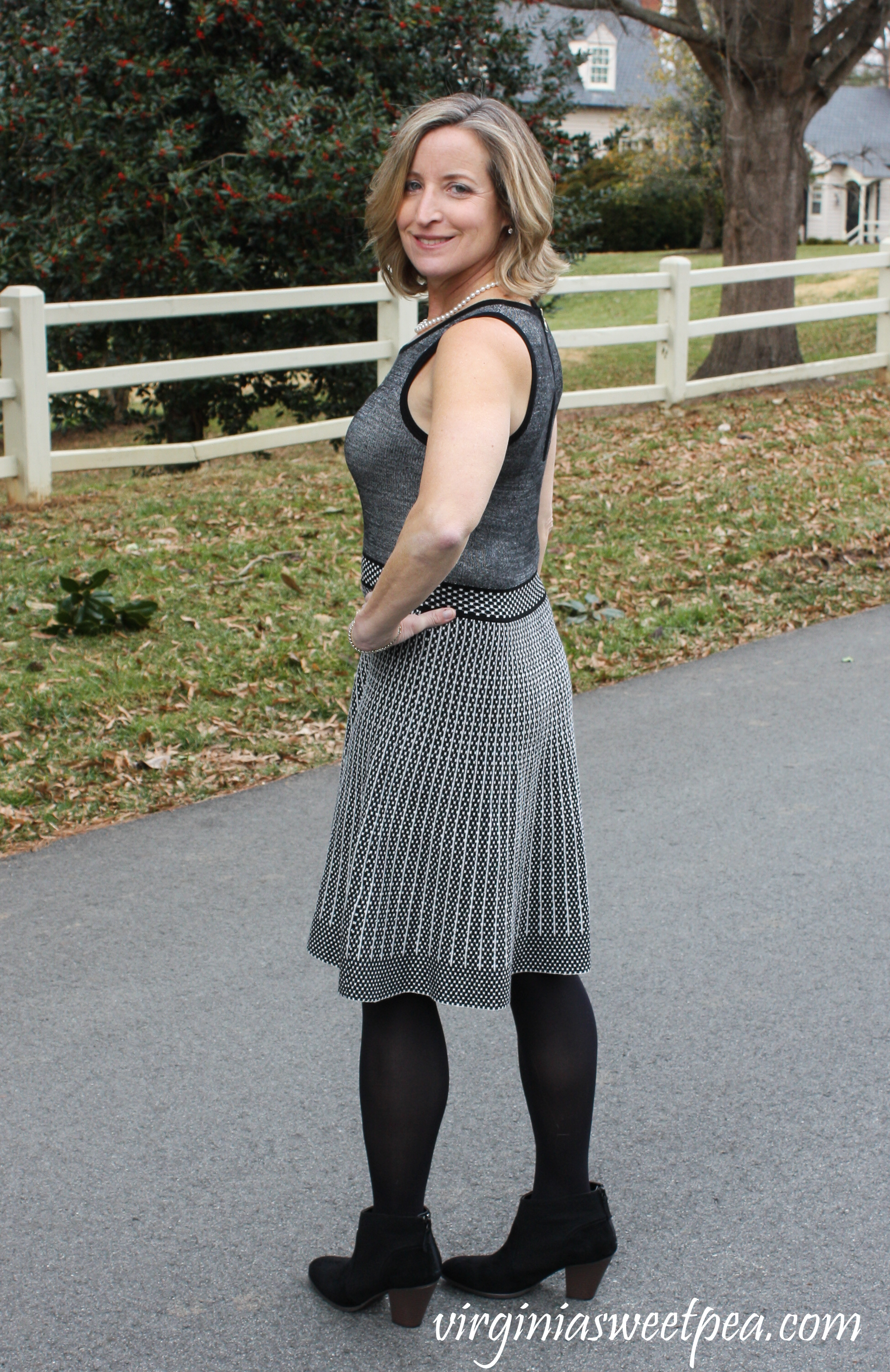 Stitch Fix Review for February 2019 - 41 Hawthorne Zander Sweater Dress #stitchfix #stitchfixreview #stitchfix2019 #stitchfixdress