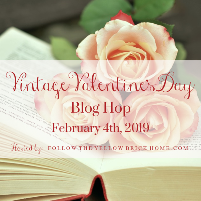 Tour 21 homes decorated for Valentine's Day using vintage.