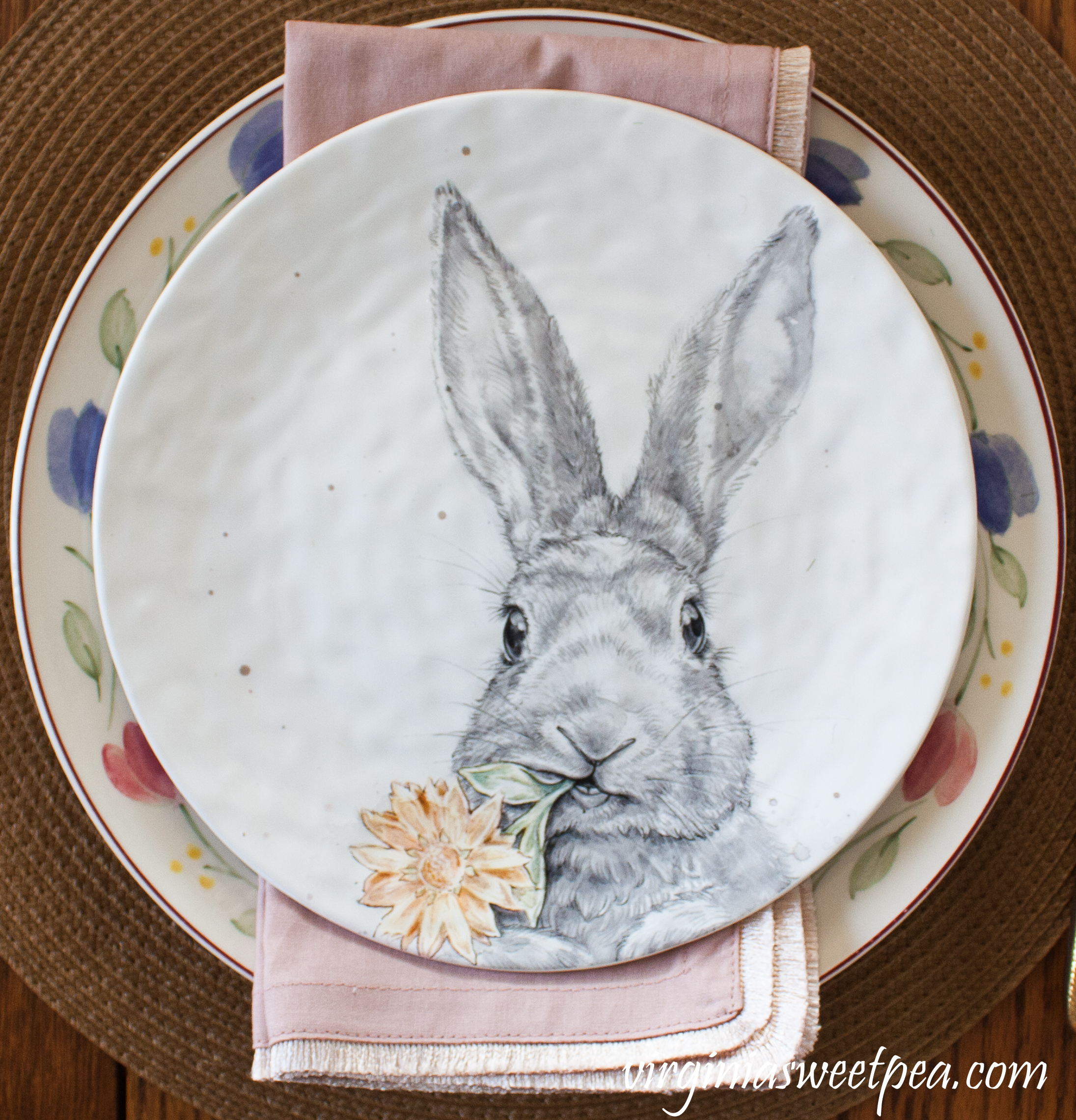 Pier1 Rabbit Salad Plates