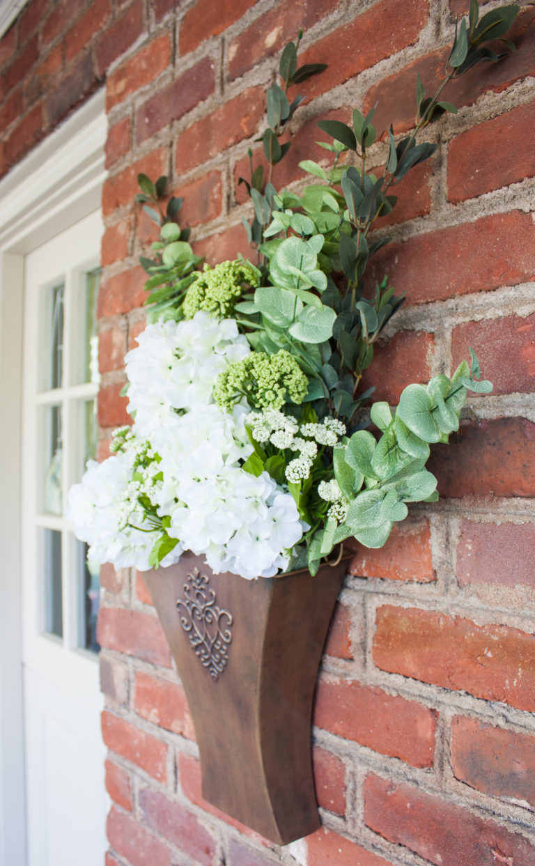 DIY Hanging Floral Display for Spring