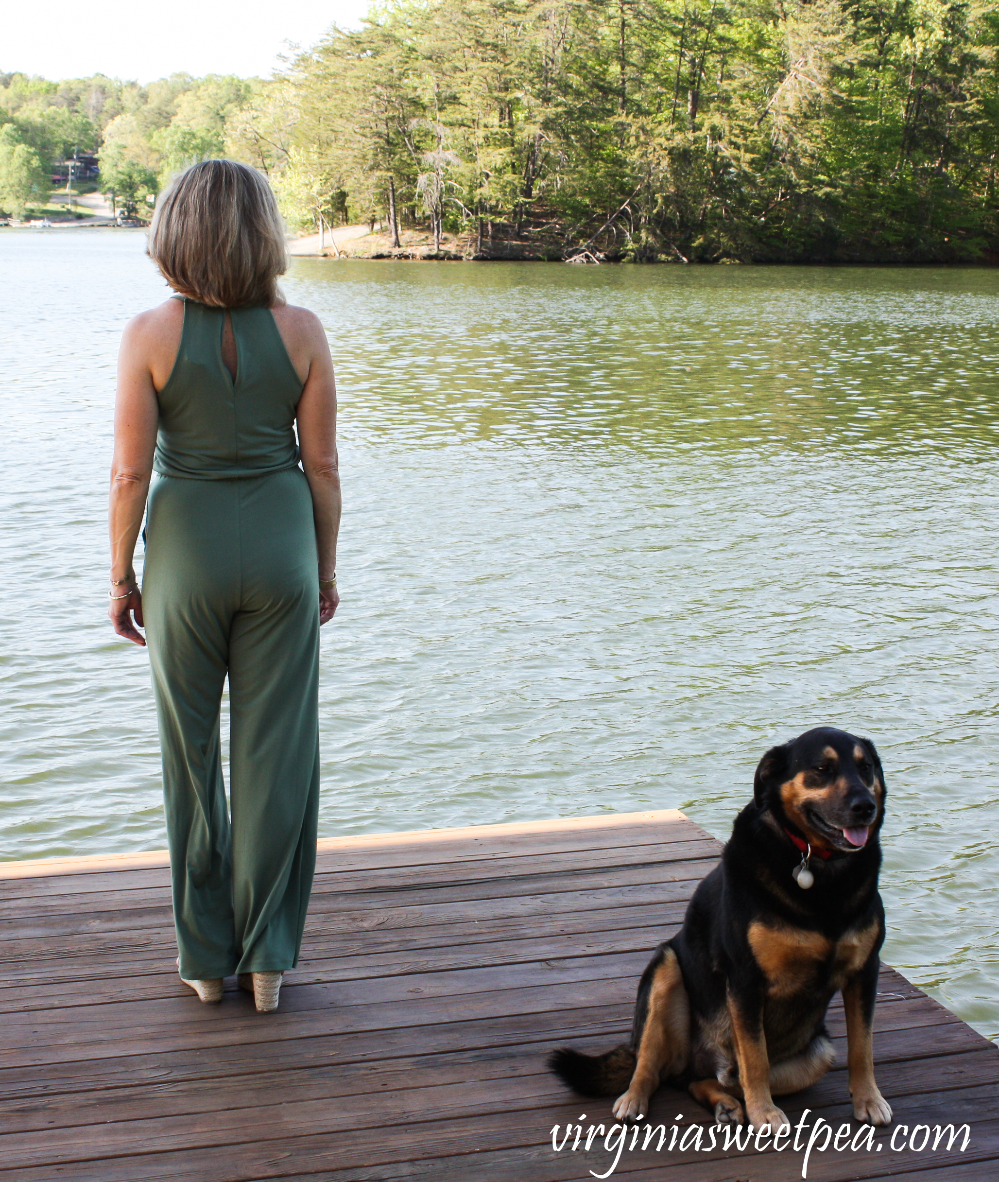 Stitch Fix Review for May 2019 - Goldray Lowrey Knit Jumpsuit #stitchfix #stitchfixreview #stitchfixsummer #shermanskulina