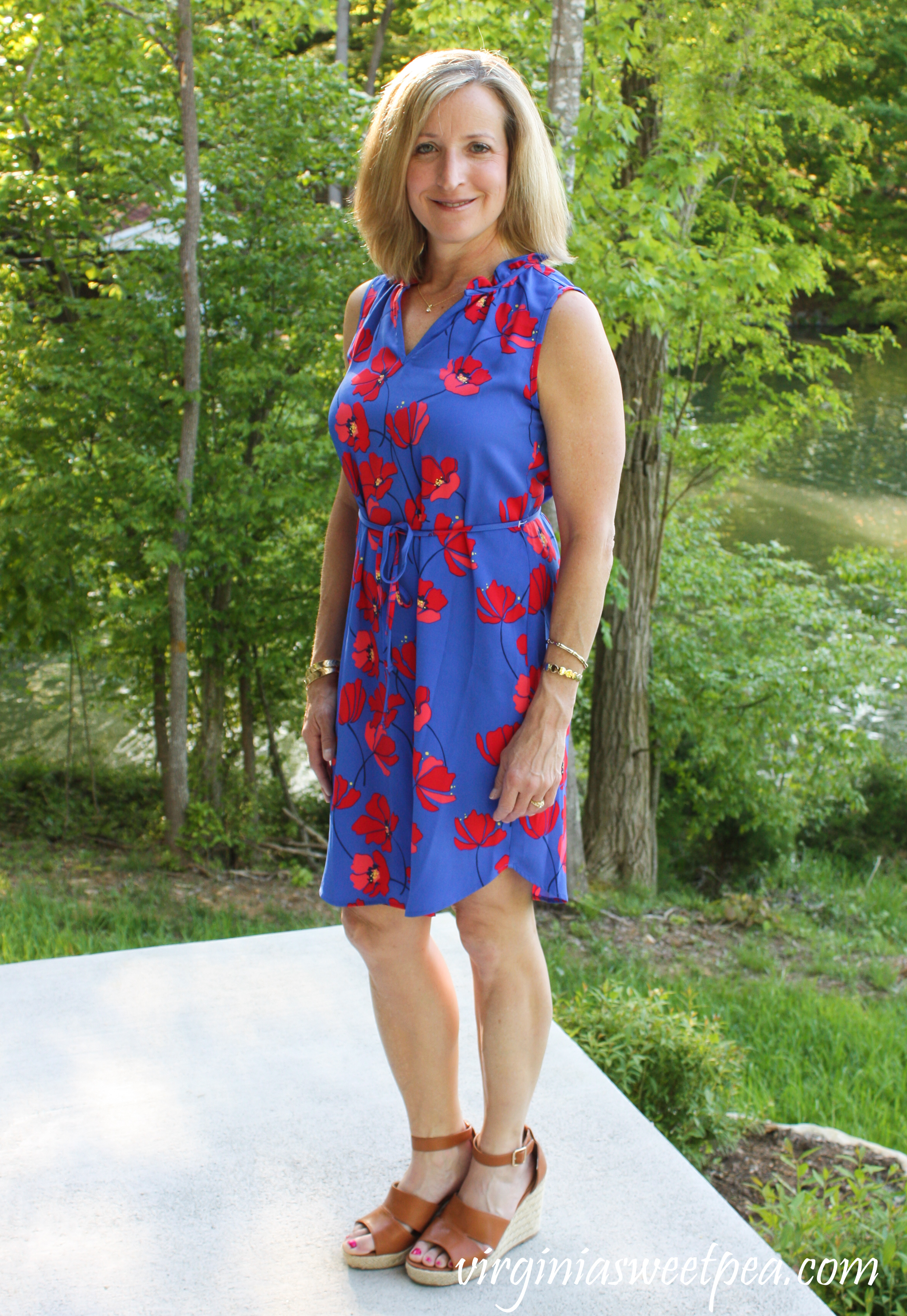 Stitch Fix Review for May 2019 - Market & Spruce Jeanie Ruffle Detail Dress #stitchfix #stitchfixreview #stitchfixdress #stitchfixsummer