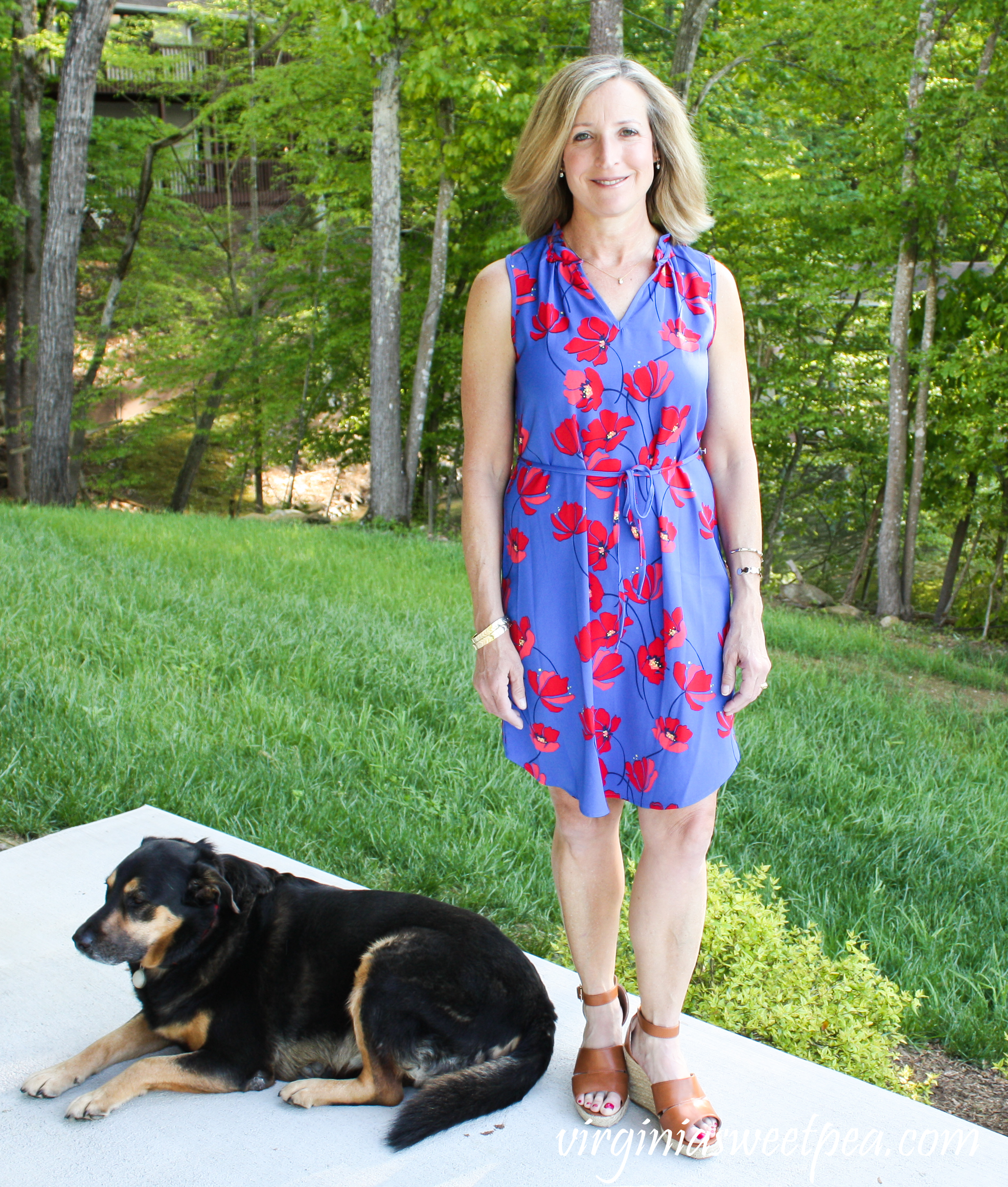 Stitch Fix Review for May 2019 - Market & Spruce Jeanie Ruffle Detail Dress #stitchfix #stitchfixreview #stitchfixdress #stitchfixsummer #shermanskulina