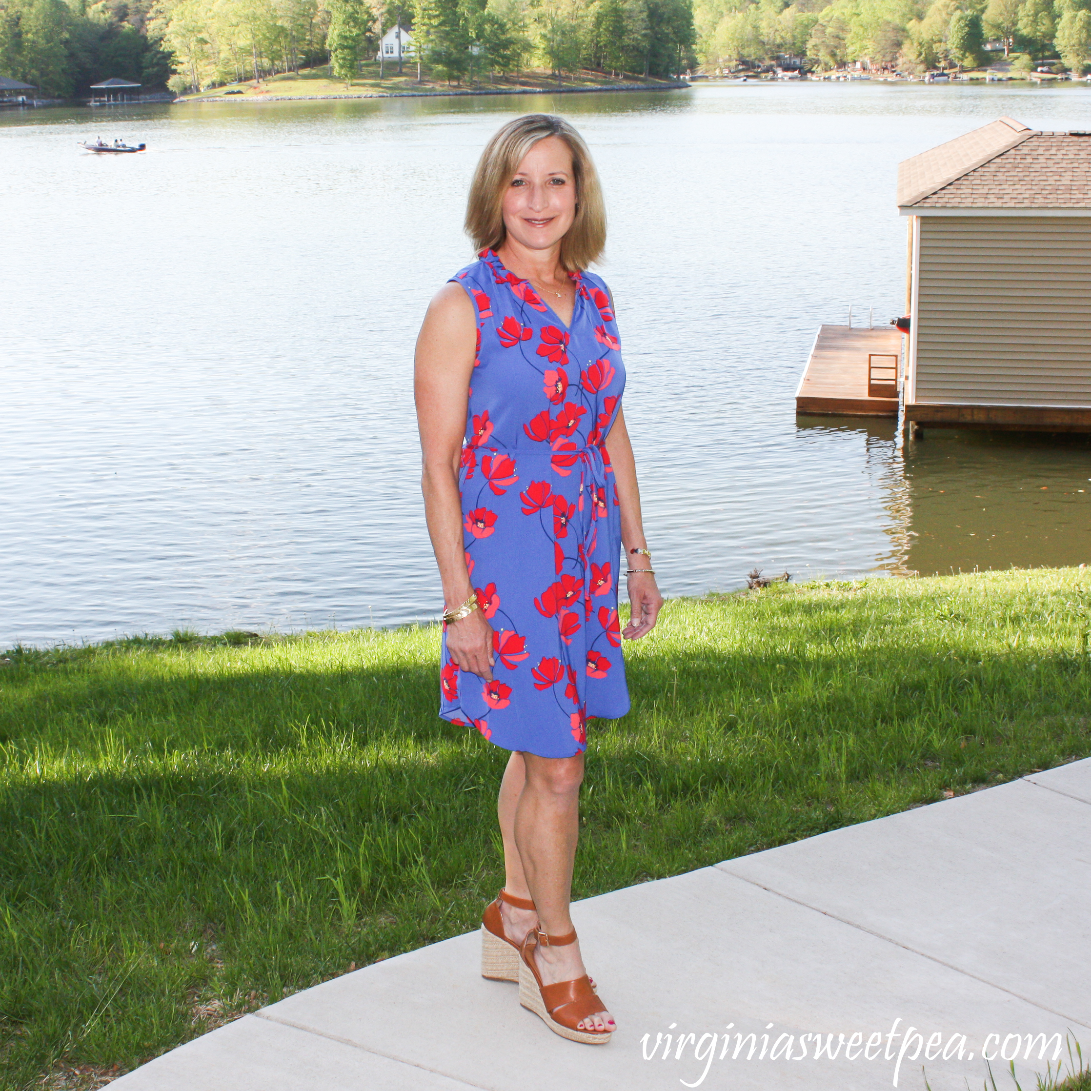 Stitch Fix Review for May 2019 - Market & Spruce Jeanie Ruffle Detail Dress #stitchfix #stitchfixreview #stitchfixdress #stitchfixsummer