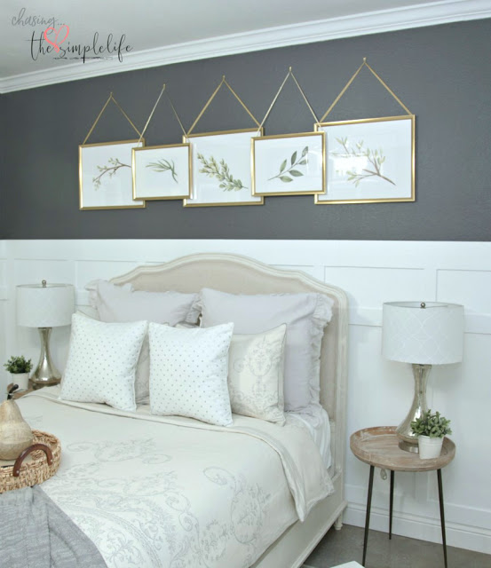 Master bedroom makeover reveal for the One Room Challenge