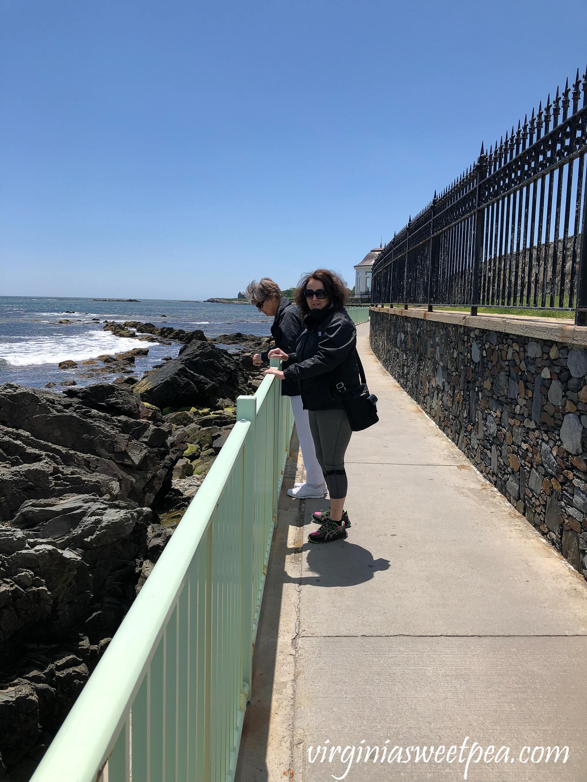 Cliff Walk in Newport, RI