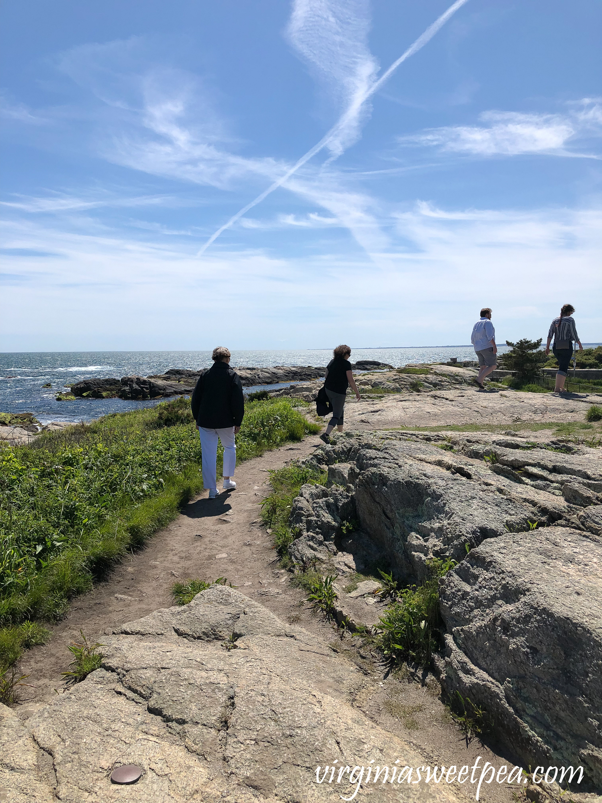 Cliff Walk in Newport, RI