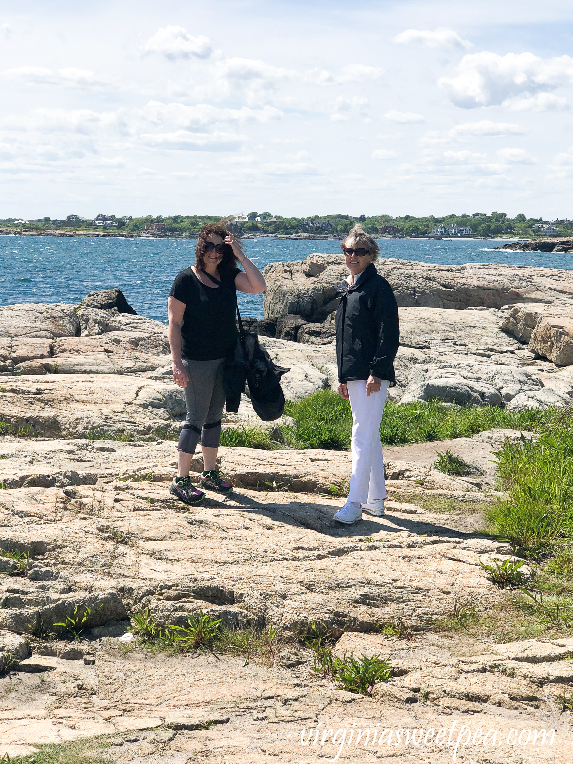 Cliff Walk in Newport, RI