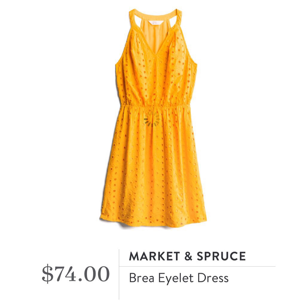 Stitch Fix Market & Spruce Brea Eyelet Dress