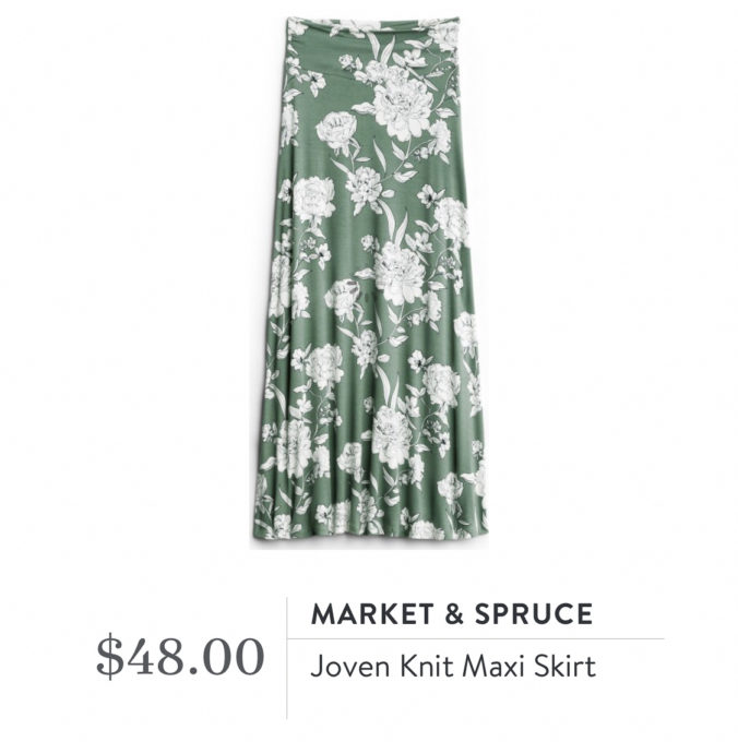 Stitch Fix Market & Spruce Joven Knit Maxi Skirt