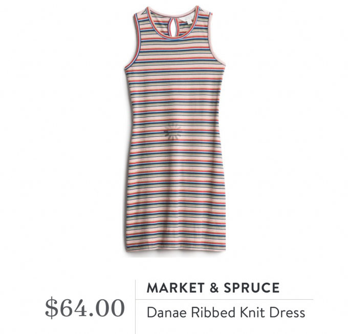 Stitch Fix Market & Spruce Danae Ribbed Knit Dress