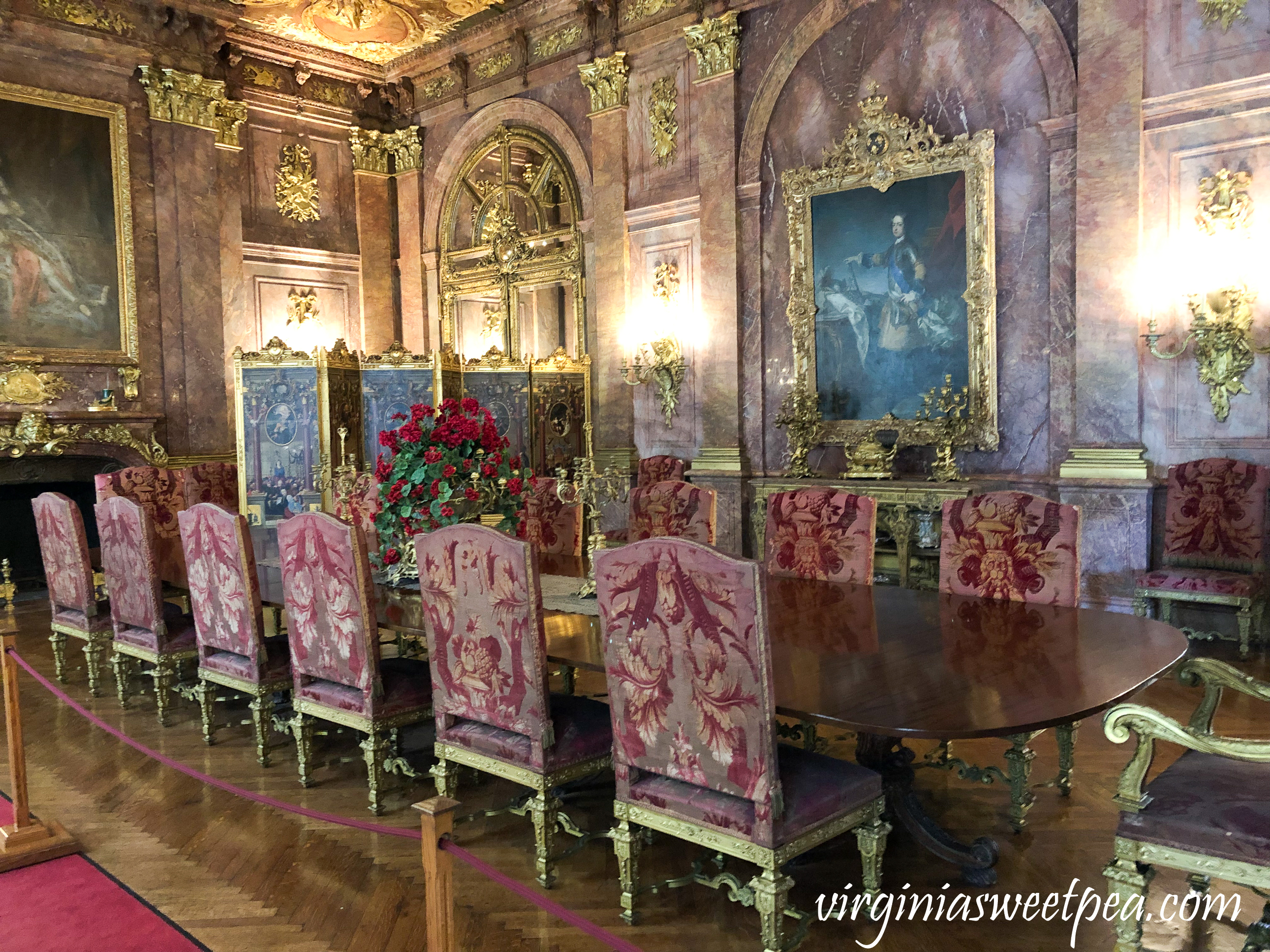 Dining Room in Marble House