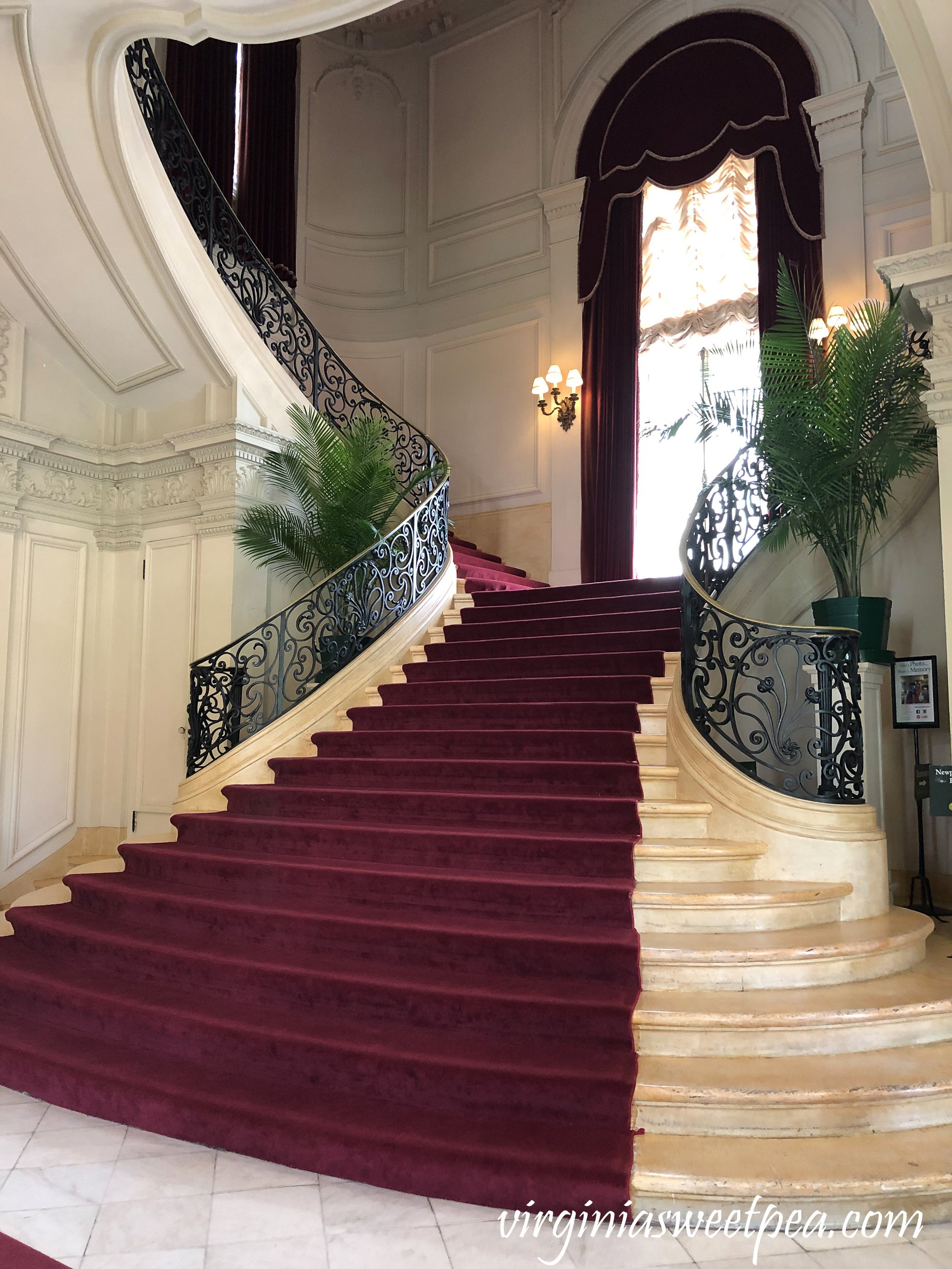 Grand Staircase at Rosecliff