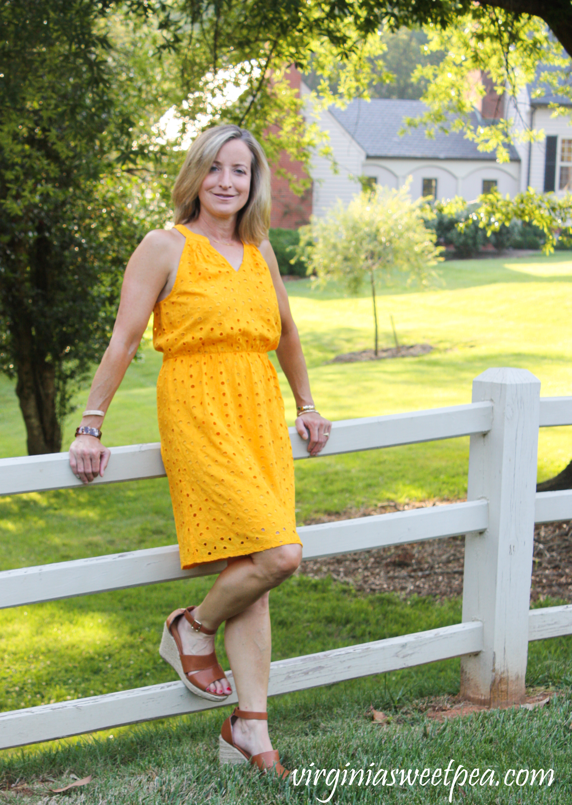 Stitch Fix Market & Spruce Brea Eyelet Dress