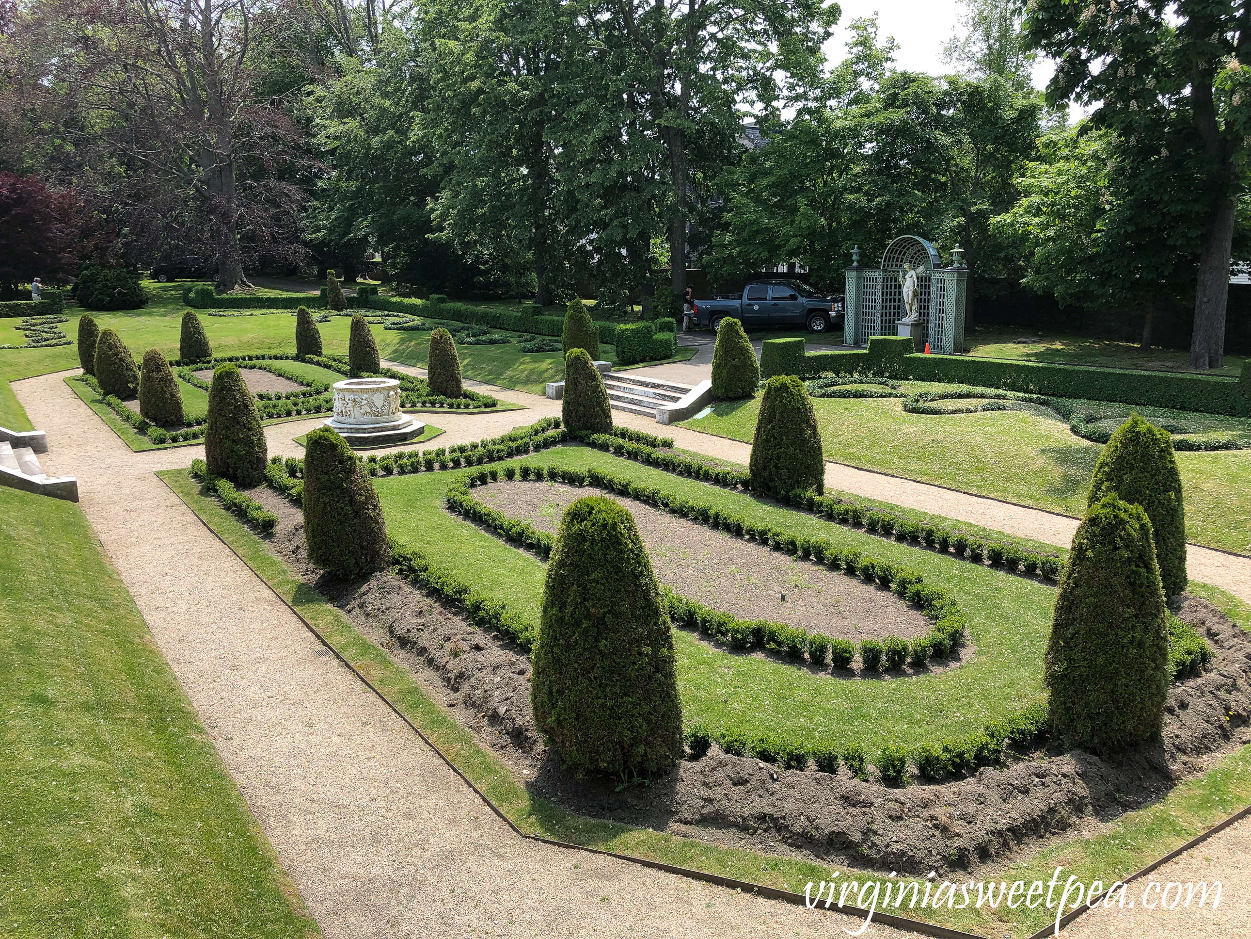 Grounds at The Elms in Newport, RI