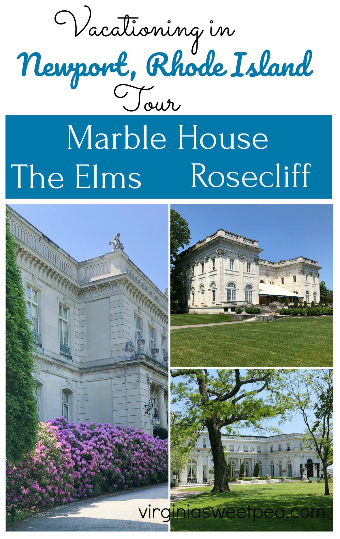 Vacationing in Newport, Rhode Island - Tour Marble House, Rosecliff, and The Elms