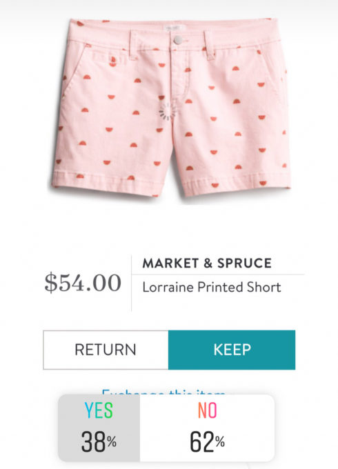 Market & Spruce Lorraine Printed Shorts