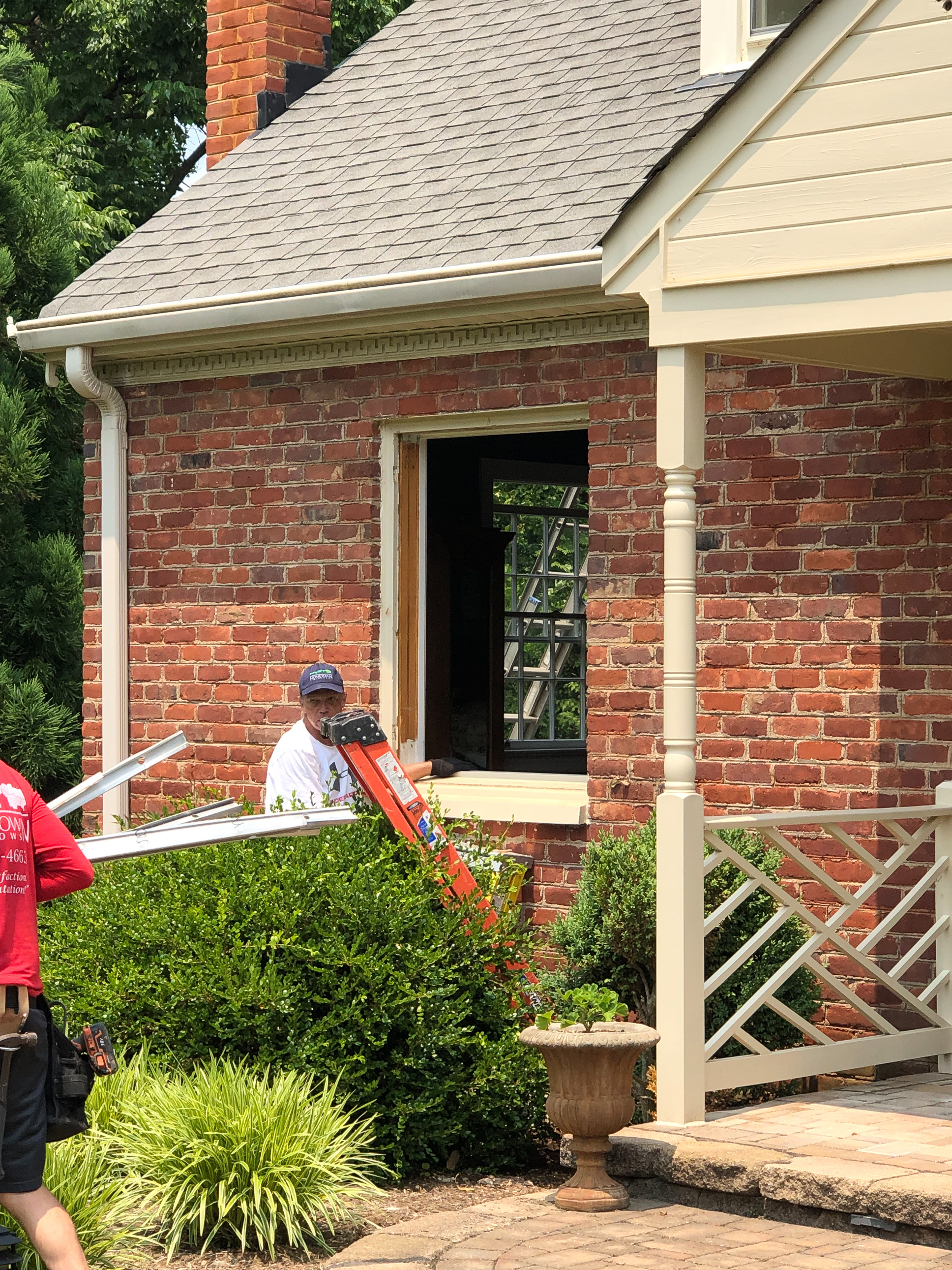 Window replacement by Hometown Windows in Lynchburg, VA