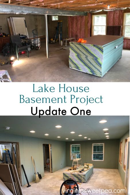 Lake House Basement Update