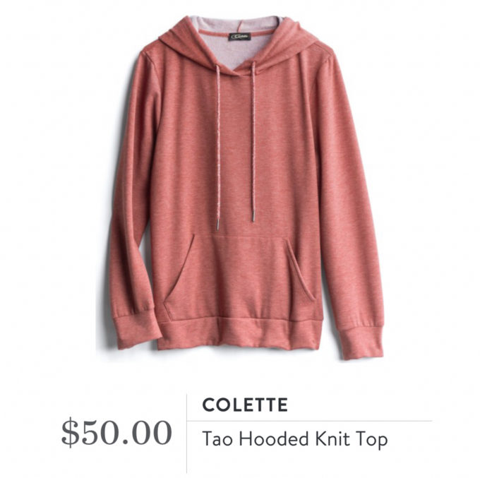 Stitch Fix Colette Tao Hooded Knit Top