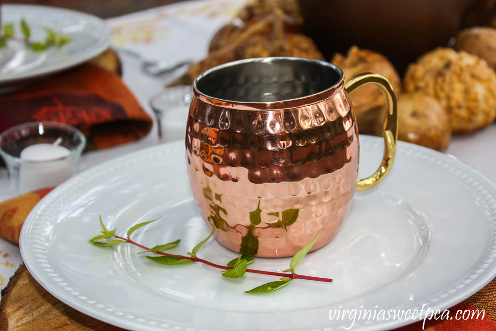 Lakeside Woodland Fall Tablescape