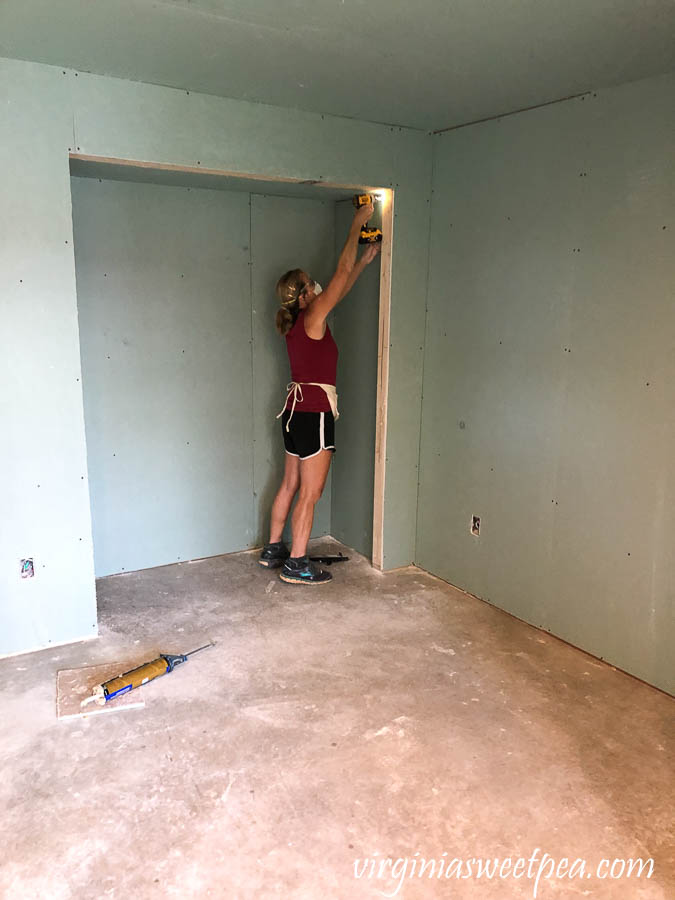 Drywalling a basement