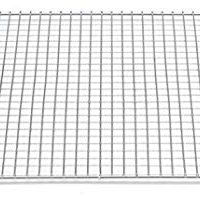 Professional Cross Wire Cooling Rack Half Sheet Pan Grate - 16-1/2" x 12" Drip Screen 2 Pack