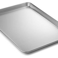 Bellemain Heavy Duty Aluminum Half Sheet Pan, 18" x 13" x 1"
