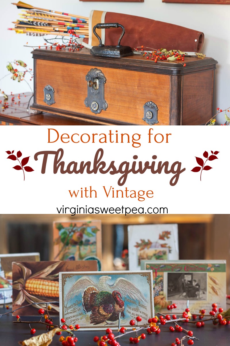 Decorating for Thanksgiving with Vintage 