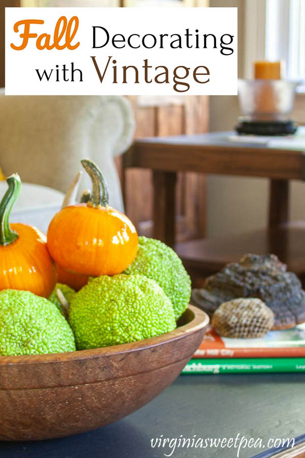 Fall Decorating with Vintage