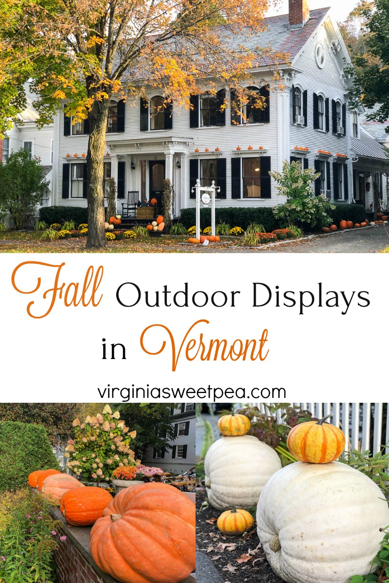 Fall Outdoor Displays in Vermont