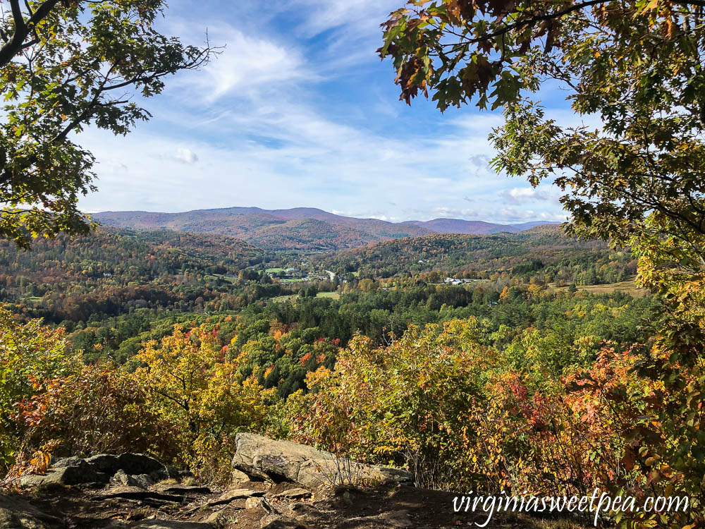 Summit of Mt. Tom in Woodstock, Vermont