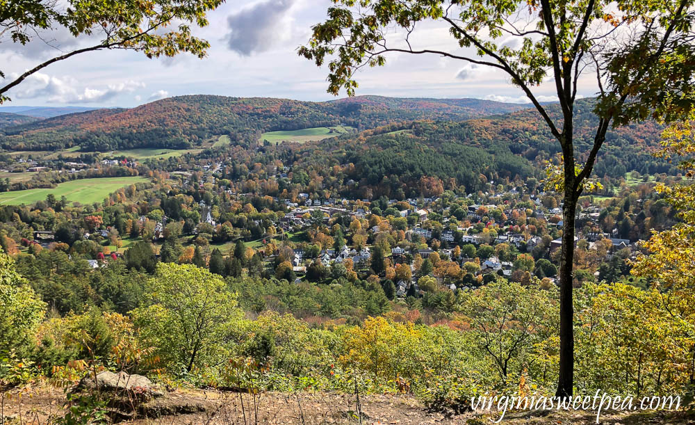 Summit of Mt. Tom in Woodstock, Vermont