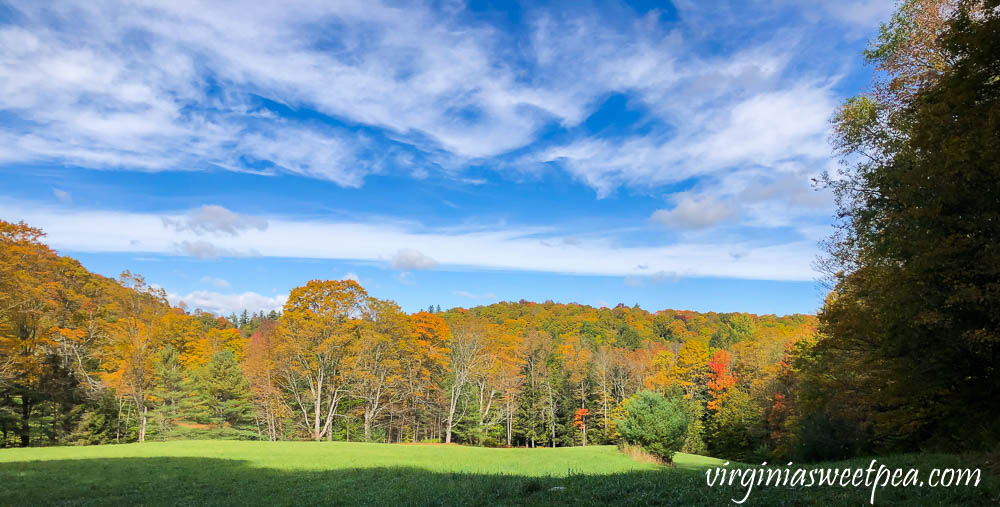 Fall Foliage in Woodstock, Vermont