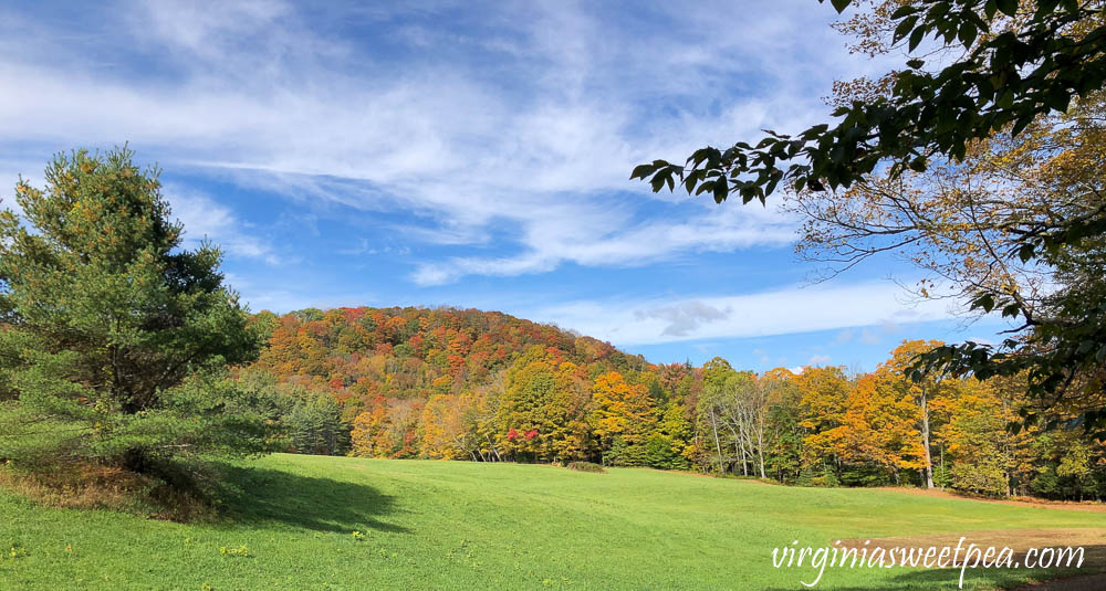 Fall Foliage in Woodstock, Vermont