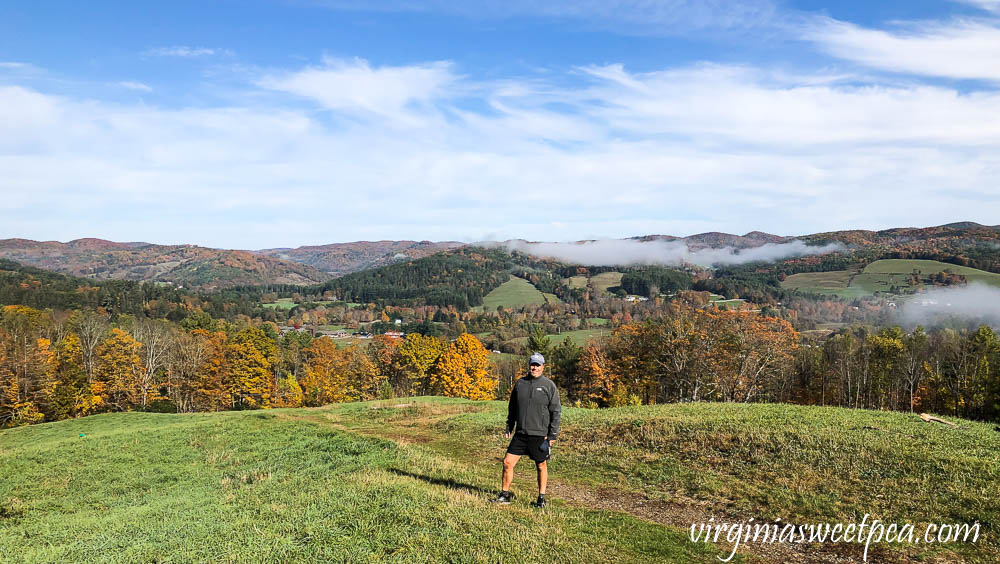 Summit of Mt. Peg in Woodstock, Vermont