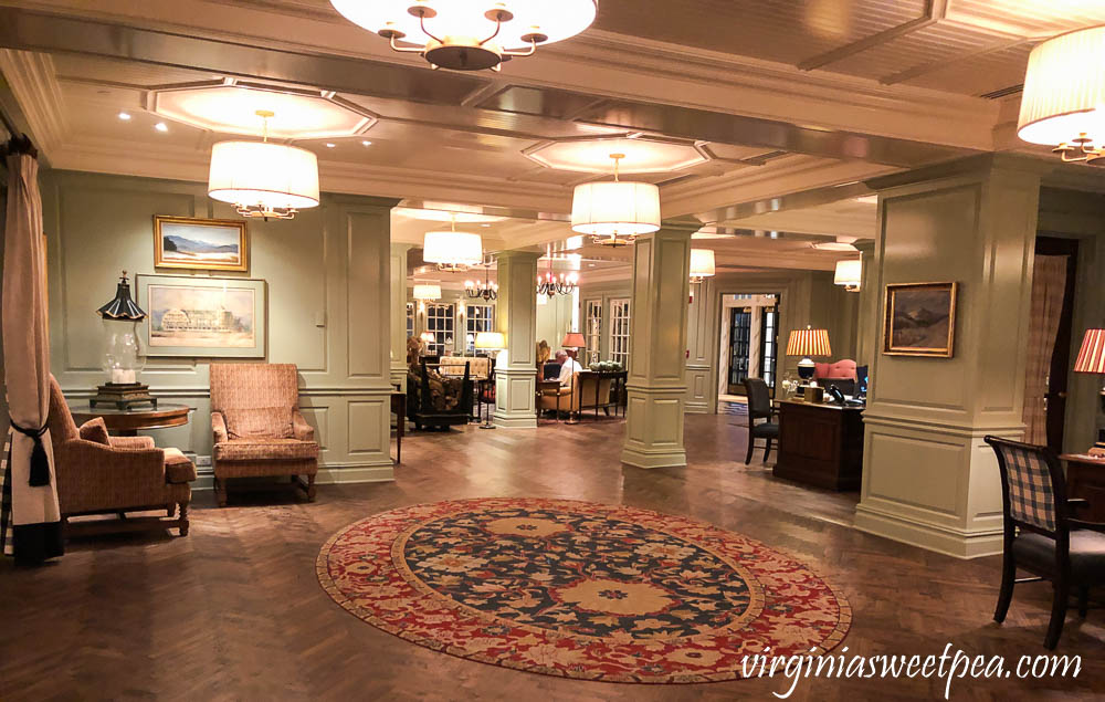 Interior of Woodstock Inn in Woodstock, Vermont