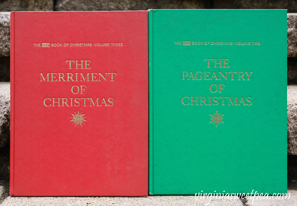 1963 The LIFE Book of Christmas Volume Three The Merriment of Christmas and Volume Four The Pageantry of Chrismtas