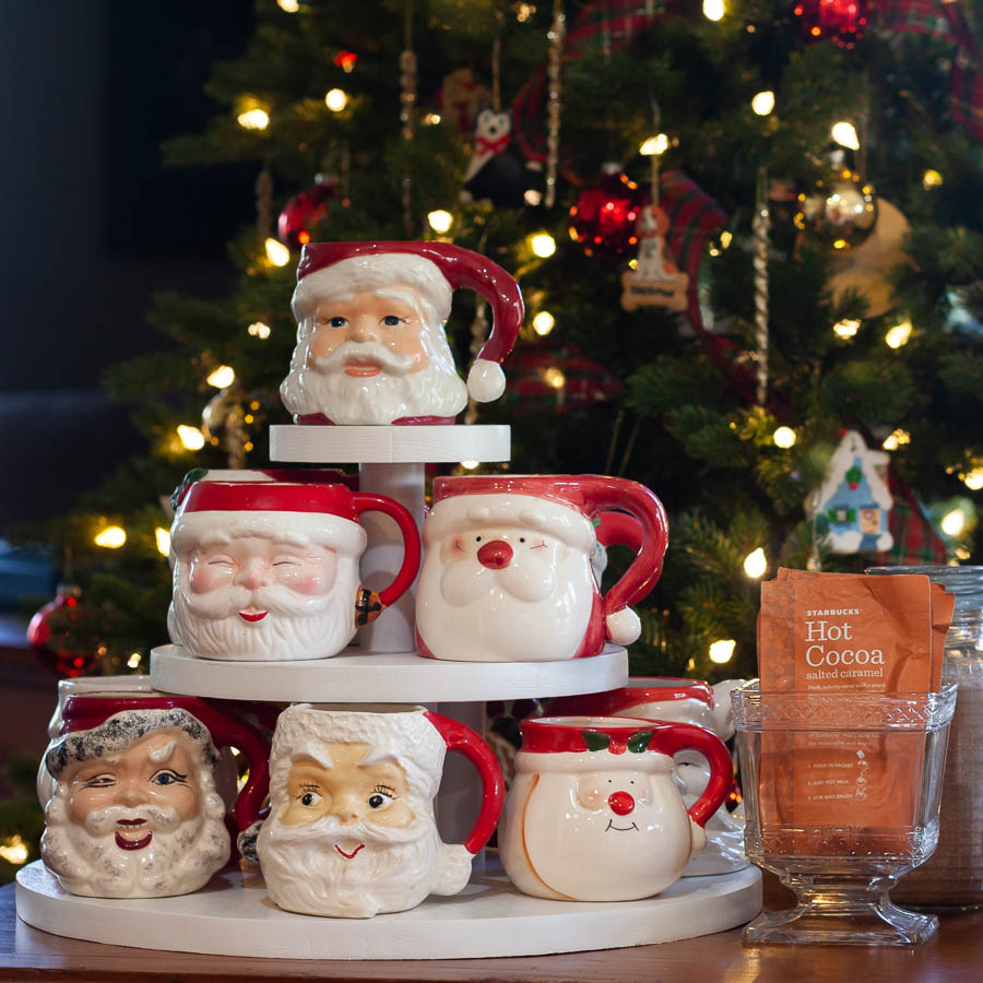 Starbucks Has An Upside Down Christmas Tree Mug For The Holidays