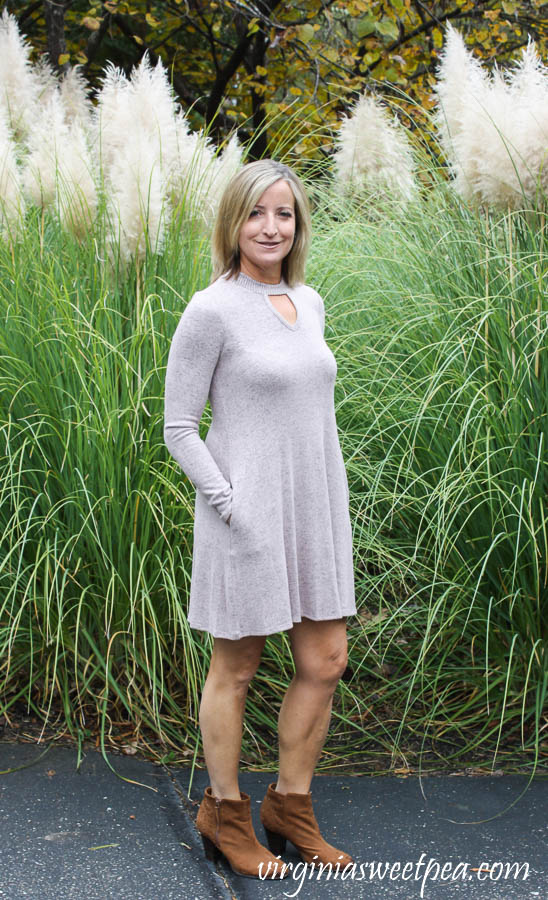 Stitch Fix Fortune + Ivy Caressa Keyhole Hacci Knit Dress